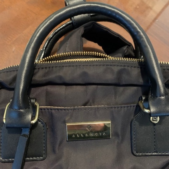 Allancia Toni Black Nylon Backpack EUC - Picture 4 of 5